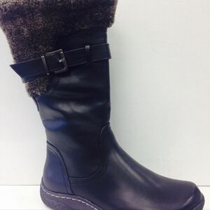 Wanderlust Belina Tall Calf Boot Brown Size 7W.